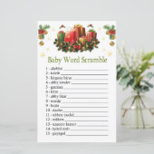 Weihnachtsgeschenke Wortspiel (Stehend Vorderseite)