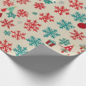 Weihnachtsgeschenke Wrap Designs Geschenkpapier (Ecke)