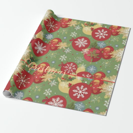 Weihnachtsgeschenke Wrap Designs Geschenkpapier (Ungerollt)