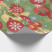 Weihnachtsgeschenke Wrap Designs Geschenkpapier (Ecke)