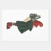 Weihnachtsgeschenke Wrap Sheets Geschenkpapier Set (Vorderseite 3)