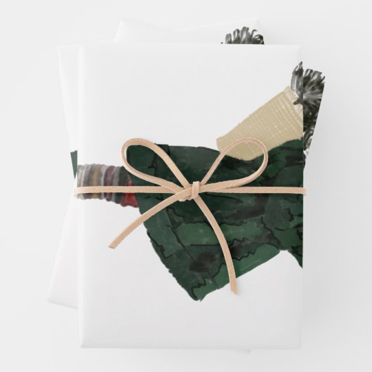 Weihnachtsgeschenke Wrap Sheets Geschenkpapier Set (Beispiel)