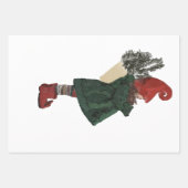 Weihnachtsgeschenke Wrap Sheets Geschenkpapier Set (Vorderseite)