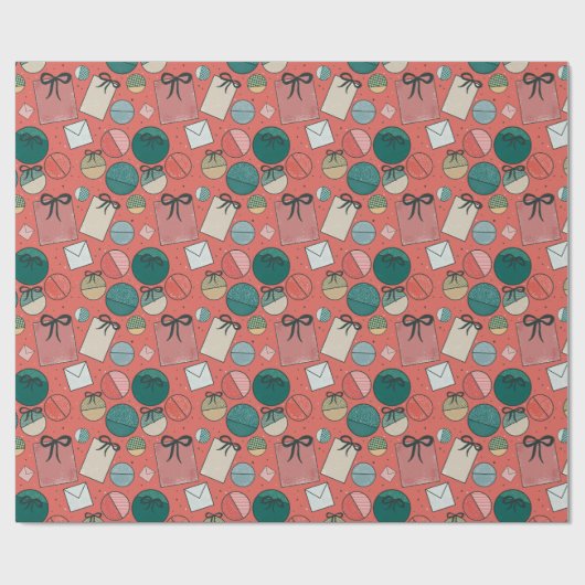 Weihnachtsgeschenke Wrapping Paper Geschenkpapier (Flach)