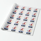 Weihnachtsgeschenke Wrapping Paper Gnome mit Gesch Geschenkpapier (Ungerollt)