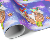 Weihnachtsgeschenke Wrapping Paper Gnomes gibt Ges Geschenkpapier (Rolleneckpunkt)