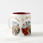 Weihnachtsgeschenke Zweifarbige Tasse (Vorderseite Links)