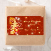 Weihnachtsgeschenketiketten nach Maß (Insitu)