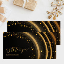 Weihnachtsgeschenkgutschein Moderner Gutschein