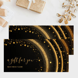 Weihnachtsgeschenkgutschein Moderner Gutschein