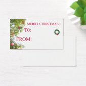 Weihnachtsgeschenkkarte (Schreibtisch)