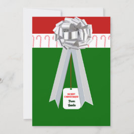 Weihnachtsgeschenkkarte Feiertagskarte