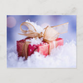 Weihnachtsgeschenkkarte Feiertagspostkarte (Vorderseite)