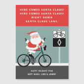 Weihnachtsgeschenkkarte Magnetkarte (Vorderseite)