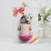 Weihnachtsgeschenkkarten Dankeskarte (Stehend Vorderseite)
