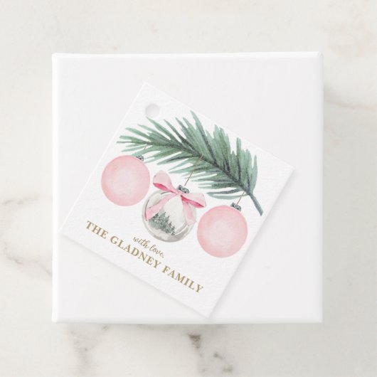 Weihnachtsgeschenkkarten Geschenkanhänger (Beispiel)