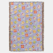 Weihnachtsgeschenkmuster Decke (Vorderseite Vertikal)