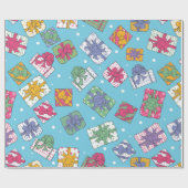 Weihnachtsgeschenkmuster Geschenkpapier (Flach)