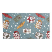 Weihnachtsgeschenkmuster Kissenbezug (Rückseite-Rechts)