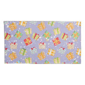 Weihnachtsgeschenkmuster Kissenbezug (Rückseite-Rechts)