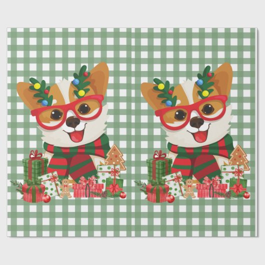 Weihnachtsgeschenkpackung Geschenkpapier (Flach)