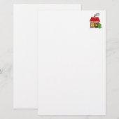 Weihnachtsgeschenkpapier Briefpapier (Vorne/Hinten)