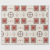 Weihnachtsgeschenkpapier" Geschenkpapier (Flach)