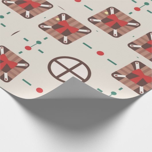 Weihnachtsgeschenkpapier" Geschenkpapier (Ecke)