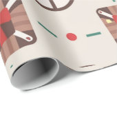 Weihnachtsgeschenkpapier" Geschenkpapier (Rolleneckpunkt)