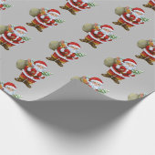Weihnachtsgeschenkpapier Geschenkpapier (Ecke)