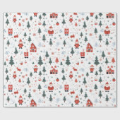 Weihnachtsgeschenkpapier Geschenkpapier (Flach)