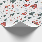 Weihnachtsgeschenkpapier Geschenkpapier (Ecke)