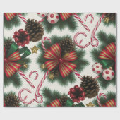 Weihnachtsgeschenkpapier Geschenkpapier (Flach)