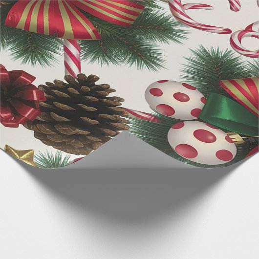 Weihnachtsgeschenkpapier Geschenkpapier (Ecke)