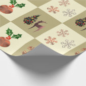 Weihnachtsgeschenkpapier Geschenkpapier (Ecke)