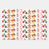 Weihnachtsgeschenkpapier Geschenkpapier Set (Vorderseite)