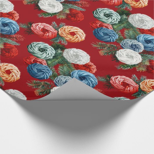 Weihnachtsgeschenkpapier, glänzende Verpackung Geschenkpapier (Ecke)