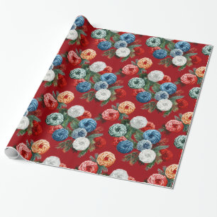 Weihnachtsgeschenkpapier, glänzende Verpackung Geschenkpapier
