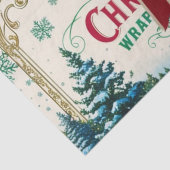 Weihnachtsgeschenkpapier Seidenpapier (Detail)