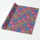 Weihnachtsgeschenkpapierrolle Geschenkpapier (Ungerollt)