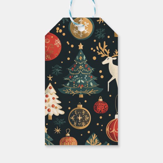 Weihnachtsgeschenktafeln Geschenkanhänger (Rückseite)