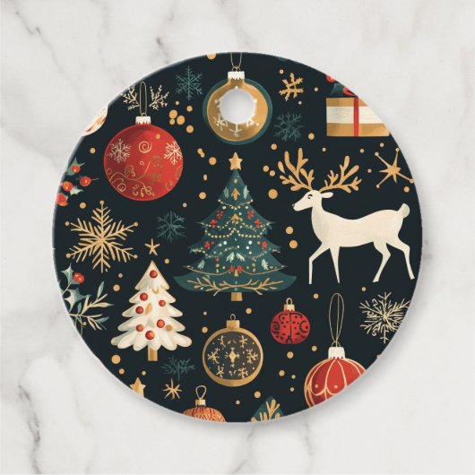 Weihnachtsgeschenktafeln Geschenkanhänger (Vorderseite)