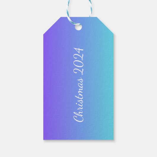 Weihnachtsgeschenktag Geschenkanhänger (Rückseite)