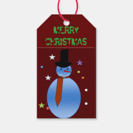 Weihnachtsgeschenktag Geschenkanhänger