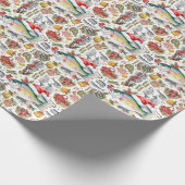 Weihnachtsgeschenktasche Geschenkpapier (Ecke)