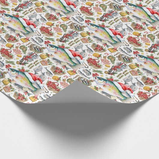 Weihnachtsgeschenktasche Geschenkpapier (Ecke)