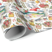 Weihnachtsgeschenktasche Geschenkpapier (Rolleneckpunkt)