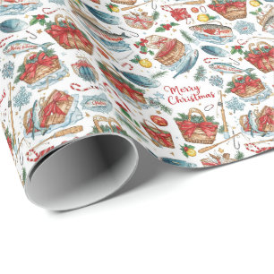 Weihnachtsgeschenktasche Geschenkpapier