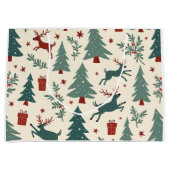 Weihnachtsgeschenktasche Große Geschenktüte (Vorderseite)