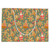 Weihnachtsgeschenktasche Große Geschenktüte (Rückseite)